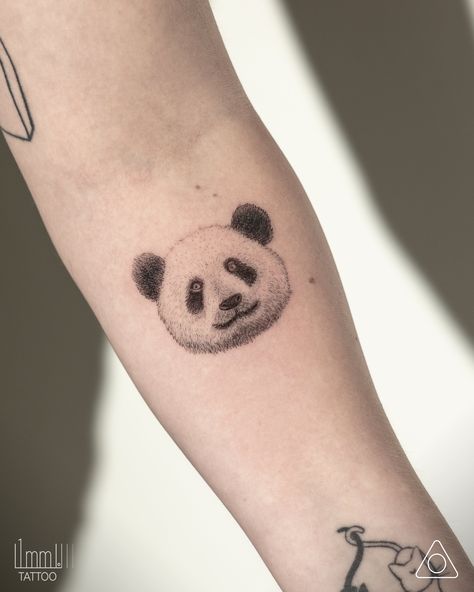 Tattoos Panda, Panda Portrait, Duck Tattoos, Panda Tattoo, Fine Line Tattoo, Moth Tattoo, Indian Tattoo, Line Tattoo, Different Tattoos