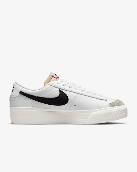 Nike Blazer Low Platform Women's Shoes. Nike.com Travis Scott 1, Nike Blazer Low, Blazer Low, Women Platform Shoes, Low Top Shoes, Nike Shoes Women, Nike Blazer, Nike Store, Nike Cortez Sneaker