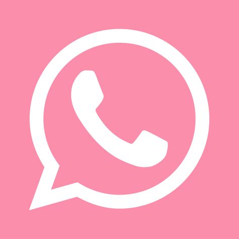 Aesthetic Pink App Icons For iPhone Pink Icon Whatsapp, Pink Color Icon, Whatsapp Pink Icon, Apps Icon Aesthetic, Pink Whatsapp Icon, Old Windows App Icons, Whatsapp Icon Png, Cute Pink Icons, Pink Whatsapp