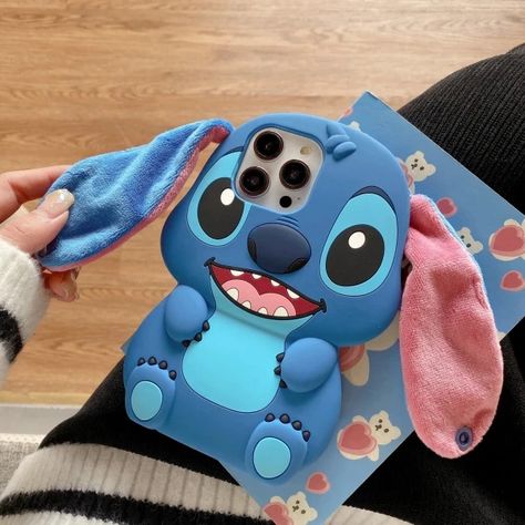 Just found this amazing item on AliExpress. Check it out! $6.71 | Cartoon 3D stereoscopic Disney Stitch Silica gel Phone Case For iPhone 15 14 13 12 11 Pro Max Anti-drop Soft Back Cover Funda Stitch Ears, Iphone 14pro, Branded Phone Cases, Diy Case, Stitch Cartoon, Cute Stitch, Kawaii Plush, 3d Cartoon, Disney Stitch