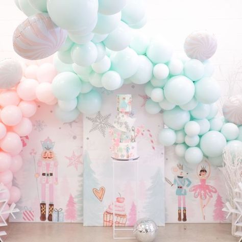 Nutcracker Ballet Birthday Party, Nutcracker Ballet Party, Nutcracker Ideas, Pastel Nutcracker, Nutcracker Christmas Party, Nutcracker Ballerina, Nutcracker Party, Ballet Birthday Party, Holiday Party Ideas