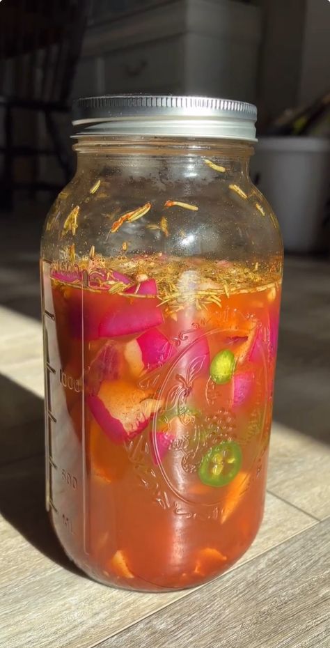 How to Make Fire Cider: A Powerful Immune-Boosting Tonic for Natural Wellness — LAKISHA ADAMS Ginger And Lemon, Turmeric Black Pepper, Herbal Tonic, Cold Relief, Fire Cider, How To Make Fire, Natural Cold Remedies, Homemade Yogurt, Self Care Activities