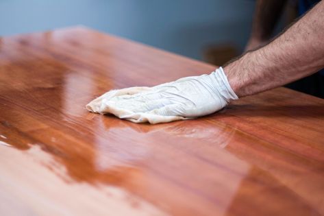 What To Know About French Polishing Wood Grain Filler, Kitchen Cabinet Storage Solutions, Wood Finishing Techniques, Installing Recessed Lighting, Cabinet Storage Solutions, French Polish, Epoxy Countertop, Stair Storage, Family Handyman