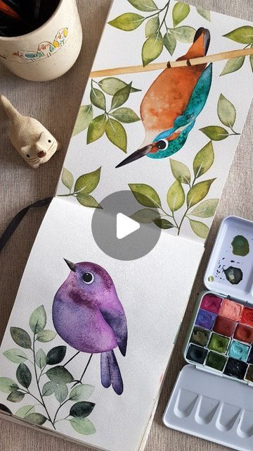 Diy Watercolor Painting, Modern Watercolor, Diy Watercolor, March 5, Watercolor Painting, Watercolor Paintings, On Instagram, Instagram, Art