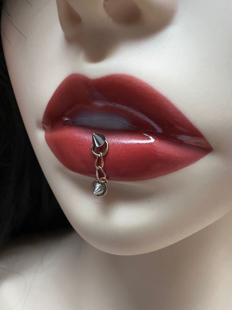 Ashley lip piercing aesthetic