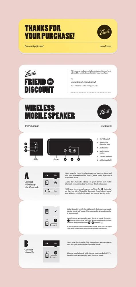 A Box Called Lowdi - Manual Design by Momkai Digital Creative Agency, Manual Design, Info Design, Instructional Design, Web Inspiration, Packing Design, Design Graphique, Graphic Design Typography, Brochure Design