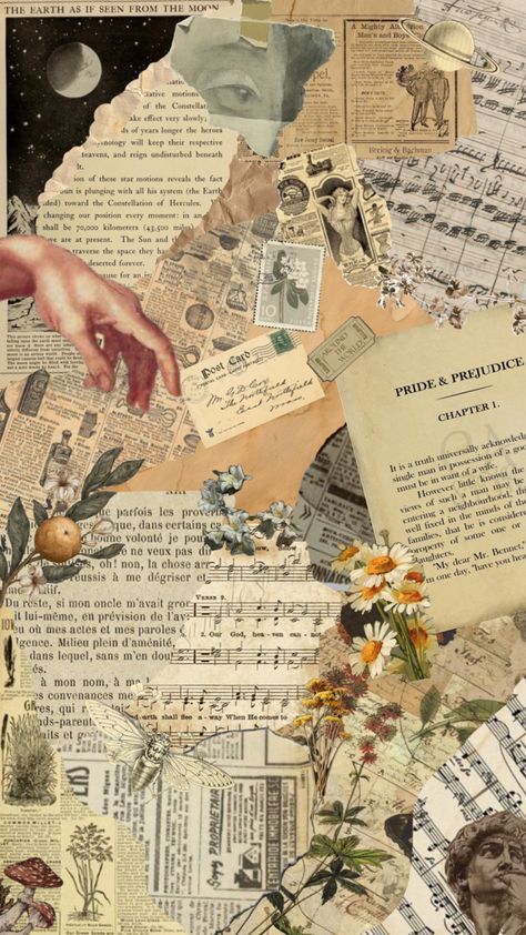 #vintage #vintageaesthetic #newspaper #brown #flowers Melanie Martinez Aesthetic Wallpaper, Newspaper Wallpaper, Cool Poster Designs, Melanie Martinez Aesthetic, Newspaper Flowers, Newspaper Collage, Newspaper Background, Close Up Art, Newspaper Wall