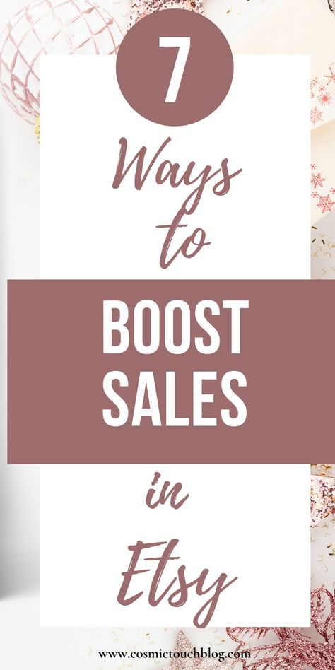 Increase Etsy Sales, Promotion Strategy, Etsy Marketing, Etsy Success, Etsy Seo, Ecommerce Marketing, Increase Sales, Etsy Business, Pinterest For Business