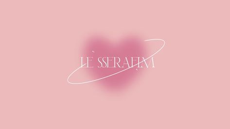 Lesserafim Desktop Wallpaper Aesthetic, Le Sserafim Logo Aesthetic, Le Sserafim Desktop Wallpaper Aesthetic, Lesserafim Computer Wallpaper, Le Sserafim Laptop Wallpaper Aesthetic, Le Sserafim Pink Aesthetic, Pink Kpop Desktop Wallpaper, Le Sserafim Computer Wallpaper, Aura Kpop Wallpaper