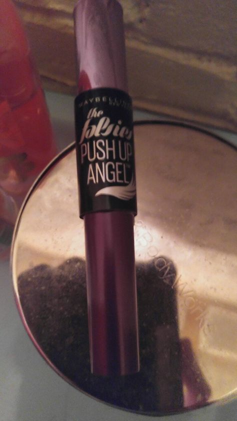 Maybelline "The Falsies- Push Up Angel" mascara in "Blackest Black." Falsies Push Up Angel Mascara, Push Up Angel Mascara, Maybelline Falsies, Blackest Black, Christmas Wishlist, Maybelline, Push Up, Eyebrows, Lashes