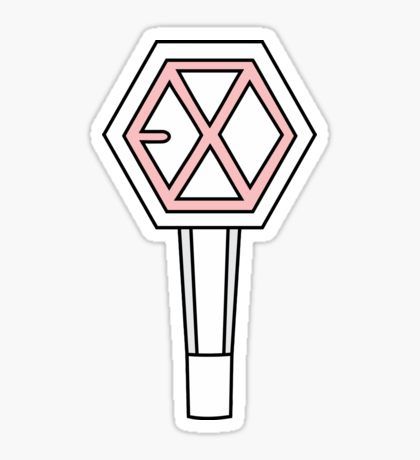 Exo Stickers | Redbubble Pink Lightstick, Stiker Macbook, Lightstick Exo, Exo Lightstick, Exo Logo, Exo Stickers, Exo Chibi, Exo Art, Pop Stickers