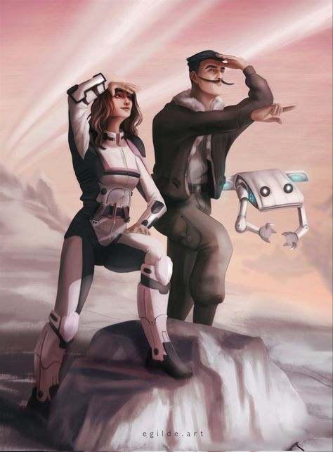 Skyward Cytonic Spensa and Chet and MBot Cytonic Fanart, Spensa And Jorgen Skyward, Skyward Brandon Sanderson, Skyward Fanart, Scifi Books, The Land Of Stories, Books Fanart, Book Fanart, School For Good And Evil