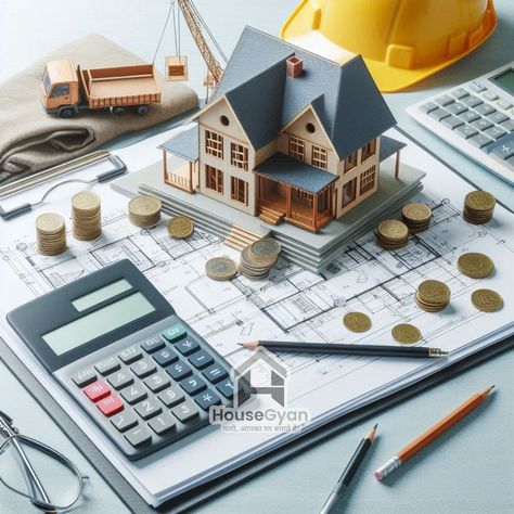 Estimate Calculator vs. Manual Calculation: Which Is Better for Home Construction? - HouseGyan Price Calculator, Party Logo, Which Is Better, House Drawing, Diy Home Repair, Home Loans, Home Construction, Home Repair, Calculator