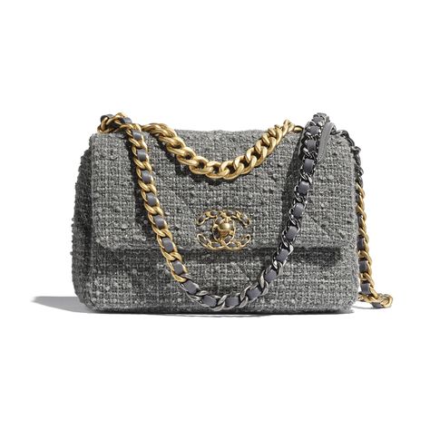 Chanel Tweed Bag, Chanel 19 Flap Bag, Chanel 19 Bag, Chanel Vanity Case, Moda Chanel, Tweed Bag, Chanel 19, Mode Chanel, Chanel Store