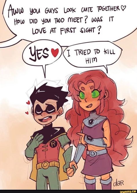 Teen Titans Raven, Robin Starfire, Teen Titans Love, Nightwing And Starfire, Original Teen Titans, Teen Titans Fanart, Teen Titan, Martian Manhunter, Raven Teen Titans