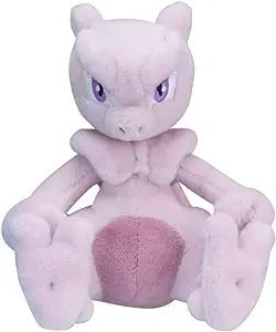 Amazon.com: Pokemon Center: Sitting Cuties: Mewtwo Plush # 150 - Generation 1 : Toys & Games Mew Plush, Pokemon Plushies, Pokemon Mew, Original Pokemon, Pokemon Center, Pokemon Plush, Anime Toys, Pokemon Trading Card, All Pokemon