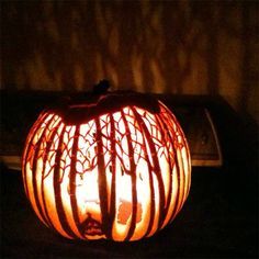 Whoa, crazy difficult Cool Pumpkin Designs, Sculpt Ideas, Pumkin Decoration, Pumkin Carving, Pumpkin Carving Contest, Creative Pumpkin Carving, Amazing Pumpkin Carving, Pumpkin Carving Designs, Halloween Pumpkin Designs