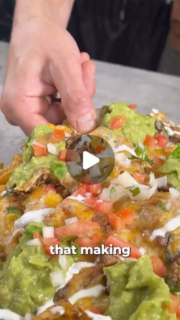 Green Grill on Instagram: "Ready to Dive into 21-Layered Air Fryer Nachos? 🧀🥑🌶️

#nachos #airfryer #recipe #snack #foodie

Indulge in this 21-layered air fryer nachos extravaganza! 🧀🥑🌶️ Are you ready to dive into this delicious snack sensation? Let’s make some nachos magic happen!

Layers below (makes a lot of nachos)

2 bags of Doritos (you chose the flavor)
2 cups salsa verde
1 pound tacos seasoned ground beef
1 cup black beans
4 cups grated Mexican blended cheese
1 cup pickled jalapeños
1/2 cup fresh jalapeños
1 cup diced onions
1/2 cup sour cream
1 cup pico de gallo
1 cup guacamole

Craving more tasty snacks? Explore our collection at www.greengrillshop.com 🌟🍴" Air Fryer Nachos, Lake Recipes, Airfryer Recipe, Baked Nachos, Air Fryer Recipes Snacks, Recipes With Flour Tortillas, Air Fryer Oven Recipes, Nachos Recipe, Air Fryer Dinner Recipes