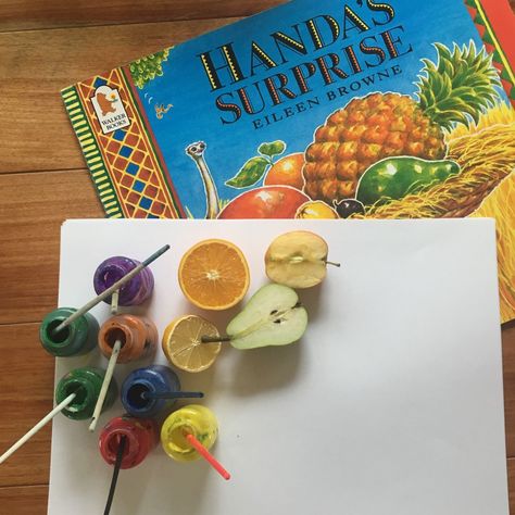 Handa Suprise Activities, Handas Surprise Tuff Tray, Hands Surprise Eyfs, Eyfs Africa Topic, Handas Surprise Eyfs Activities, Handas Surprise Activities, Handas Surprise Eyfs, Africa Eyfs, Handas Surprise