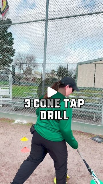 Lunging and chopping down at the ball.  This is one of the most common flaws for many youth ball players, especially in softball.  This i... | Instagram 8u Softball Drills, Softball Drills, Softball Training, Athletic Supporter, Work Ideas, Kids' Room, Drills, Softball, Coaching