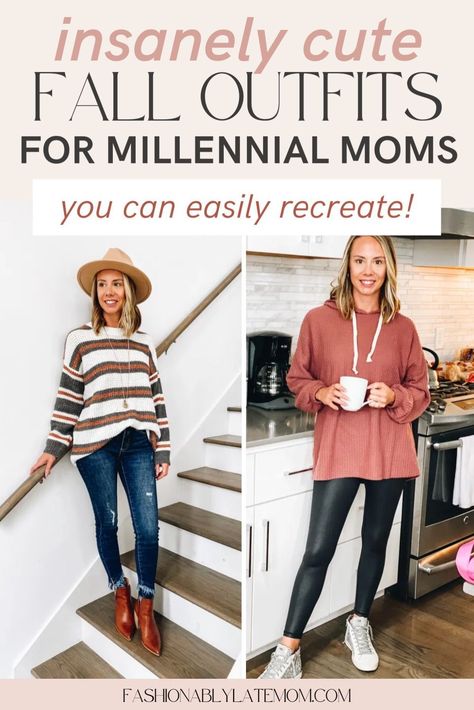 Discover Casual & Easy Fall Outfits for Moms that combine comfort with style. From cozy layers to versatile basics, find Easy Fall Outfits For Moms that suit your busy lifestyle. Trendy Mom Outfits Fall, Fall Outfits For Moms, Fall Mom Outfits, Busy Mom Outfits, Easy Fall Outfits, Sahm Outfits, Mom Style Fall, Mom Outfits Fall, Trendy Mom Outfits