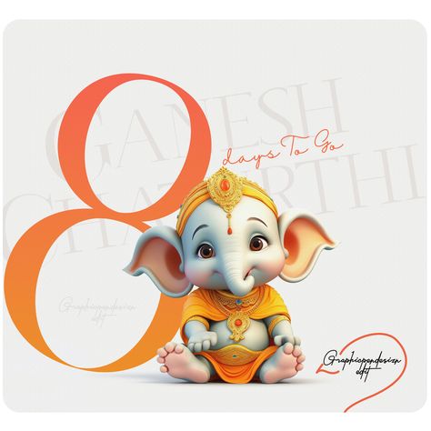 Ganesh Chaturthi 
8 days To Go 

#ganesha #ganeshchaturthi #ganeshutsav #ganesh #ganesha🙏 #lordganesha #lordganesh #vinayakachavithi #graphicpendesizn
#windigitals #design #graphicdesign Ganesh Utsav, Ganesh Chaturthi, Lord Ganesha, Photography Design, 8 Days, Freelancing Jobs, Ganesha, Graphic Design Illustration, Design Illustration