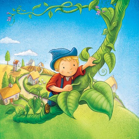 Jack And The Beanstalk Drawing, Jack And The Beanstalk Illustration, Jack And The Beanstalk Art, Jack And Beanstalk, Jack And The Bean Stalk, Jack Beanstalk, Beehive Illustration, Transportation Preschool Activities, International Children's Day