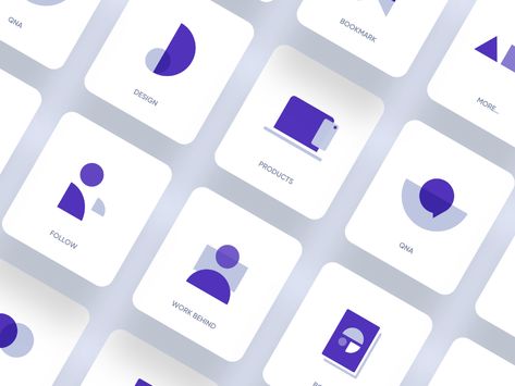 Icon Design by Faizur Rehman on Dribbble Website Icons Design, Geometric Icons, Case Study Design, Ios App Design, Icon Set Design, Icon Design Inspiration, Flat Design Icons, Brand Icon, App Icon Design