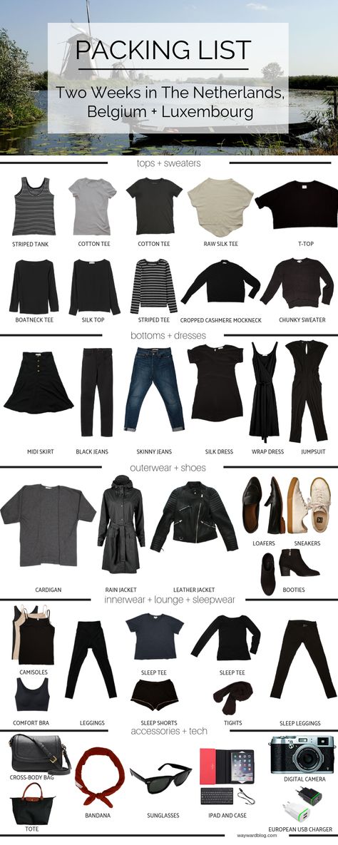 12 Day Travel Wardrobe, What To Pack For Three Weeks In Europe, Two Week Outfits Travel Packing, Packing For One Week In A Carry On, Two Week Capsule Wardrobe Europe, Packing For A Week In A Carry On, Carry On Travel Essentials, Packing For Europe In A Carry On, What To Wear In Amsterdam In April