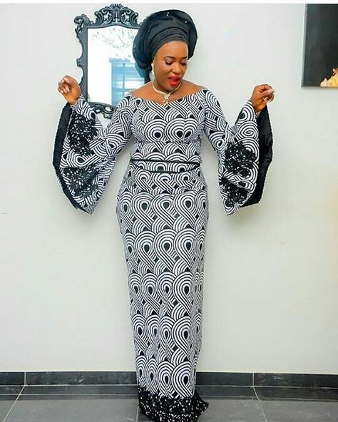 @nIiviannated #asoebispecial #asoebi #speciallovers #wedding #makeover #headgear #facebeatby @kekakekas Black And White Asoebi Styles, Iro And Blouse, Lace Asoebi, Beautiful Ankara Styles, Traditional Women, Style Africain, Ghanaian Fashion, Afrikaanse Mode, Naija Fashion