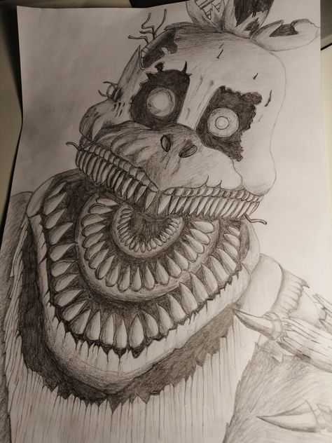 Five Nights At Freddy's Sketch, Five Nights At Freddy’s Drawings, Fnaf Characters Drawings, Chica Drawing Fnaf, Five Nights At Freddy's Drawing, Five Nights At Freddy's Art, Five Nights At Freddy's Dibujos, Fnaf Drawings Sketches, Freddy Drawing