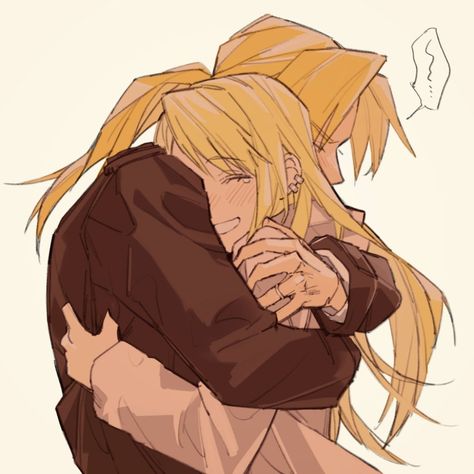 Edward and Winry, by Honwaka Zz Full Metal Alchemist Fanart, Edwin Fma, Edward Elric Fanart, Edward Winry, Fma Ships, Winry And Edward, Ed And Winry, Elric Brothers, Fullmetal Alchemist Edward