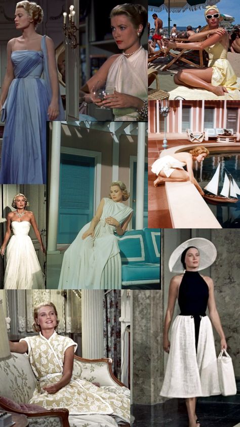 Grace Kelly Hollywood Style Modern Grace Kelly, Kibbe Essence, Grace Kelly Dresses, 60s Aesthetic, Grace Kelly Style, Hollywood Makeup, Vintage Modern Style, Dead Fish, Elegant Clothing