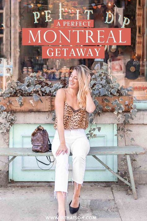 Planning a getaway to Montreal, Canada? Montreal is one of the best destinations in Canada for a weekend getaway, so I decided to put together an itinerary to help you plan a weekend in Montreal! From where to eat, to the best things to do, and even a few instagram spots, here's how to spend two days in Montreal! #Montreal #Canada Caesar Cocktail, Montreal Restaurants, Things To Do In Montreal, Montreal Food, Visit Montreal, Mint Decor, Montreal Travel, Canada Montreal, Photography Settings