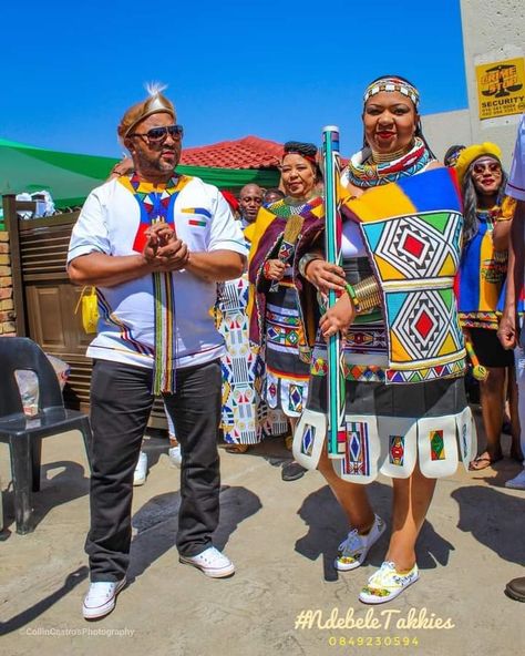 Ndebele Wedding Attire, Ndebele Outfits, Traditional Attire For Men, Heritage Outfits, Ndebele Attire, Traditional Attire African, Ndebele Print Outfits, Ndebele Bride Wedding Dresses, Ndebele Wedding Dress