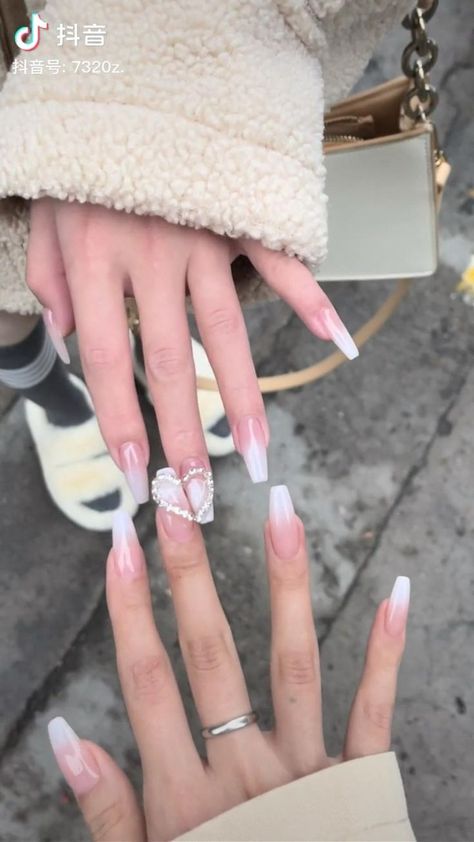 Best Friend Nails Ideas, Classy Acrylic Nails, Acrylic Nails Coffin Pink, Nails Desing, Luxury Nails, Fire Nails, Short Acrylic Nails, Long Acrylic Nails, Swag Nails