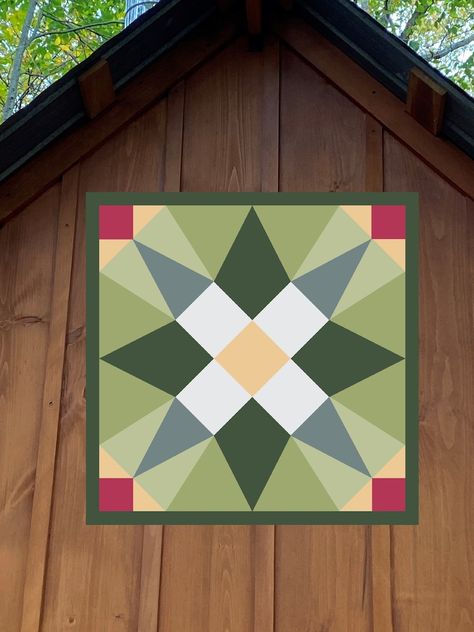 Mayflower Metal Barn Quilt - Etsy Tulip Barn Quilt Patterns, Spring Barn Quilts, How To Make A Barn Quilt, Christmas Barn Quilt Patterns, Fall Barn Quilts, Barn Quilts Designs, Chicken Barn Quilt, Barn Quilts Diy, Barn Quilt Patterns Templates Easy