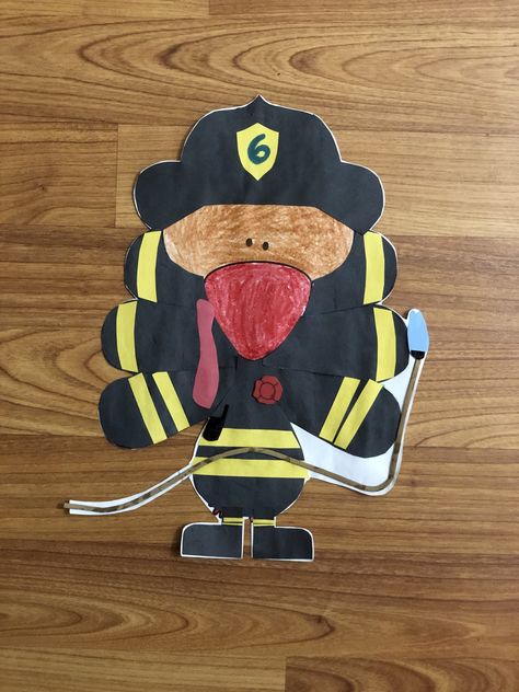 Turkey In Disguise Firefighter, Disguise A Turkey Fireman, Firefighter Turkey In Disguise, Disguise A Turkey Project Boy, Disguise Turkey, Turkey In Disguise, Turkey Template, Turkey Costume, Turkey Disguise Project