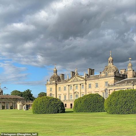 Houghton Hall is a stunning Palladian mansion with 106-rooms, built in the 1720s for Brita... Houghton Hall, Cheap Rugs, Ask For Help, Kate Middleton, Mansion, Too Much, Built In, House Styles, Instagram