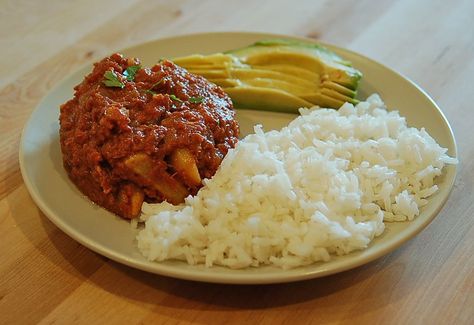 Corned Beef | DemBellyFull | Flickr Puerto Rican Corned Beef, Corned Beef And Rice, Beef Food Recipes, Canned Corned Beef, Recetas Puertorriqueñas, Corn Beef, Puerto Rican Cuisine, Class Family, Puerto Rican Dishes