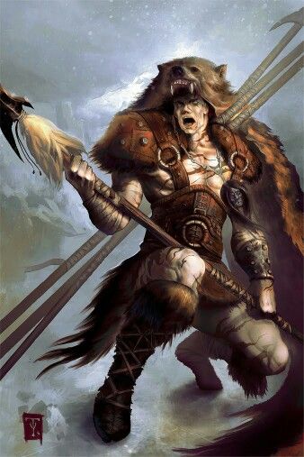 Goliath Barbarian (Bear Totem) Goliath Dnd, Bear Totem, Nordland, Fantasy Portraits, Dungeons And Dragons Characters, Fantasy Warrior, Fantasy Rpg, Fantasy Inspiration, Dnd Characters