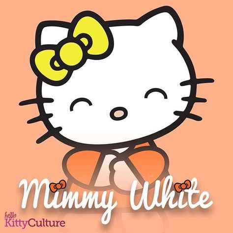 Mimmy Mimmy Sanrio, Mimmy White, Hello Kitty Products, Kawaii Bedroom, Hello Pretty, Friends Characters, Kitty Wallpaper, Love My Family, Cute Memes