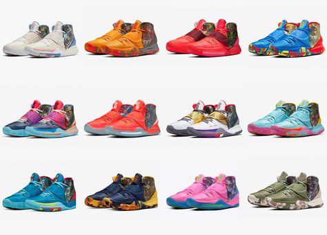 Nike Kyrie 6 Preheat Collection Kyrie 6 Shoes, Zapatillas Kyrie Irving, Kyries Shoes, Basketball Shoes Kyrie, Lebron Nike, Bball Shoes, Irving Shoes, Kyrie Irving Shoes, Kyrie 6