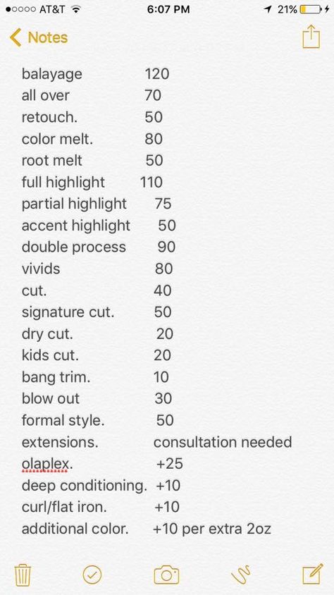 Hair Stylist Pricing List, Hairstylist Inventory List, Hair Pricing List, Hair Stylist Lifestyle, Tips For Hairstylists, Hair Salon Checklist, Cosmetology Username Ideas, New Hairstylist Tips, Beginner Hair Stylist