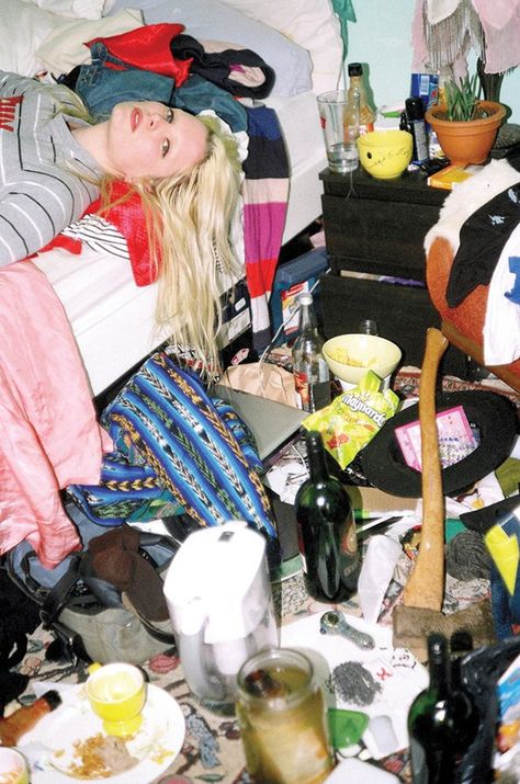 Girls have really messy rooms. Fact. Photographer Maya Fuhr investigates Female Of The Species, Shotting Photo, Wild Girl, Messy Room, I'm With The Band, Girls Rules, A Level Art, Documentary Photography, Foto Inspiration