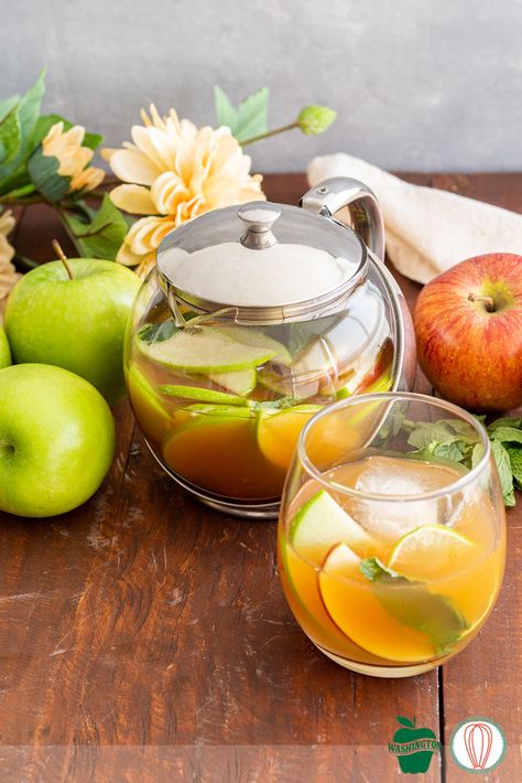 Apple Iced Tea, Washington Apple, Granny Smith Apple, Fuji Apple, Lemon Wedge, Ice Tea, Honey Lemon, Granny Smith Apples, Lemon Slice