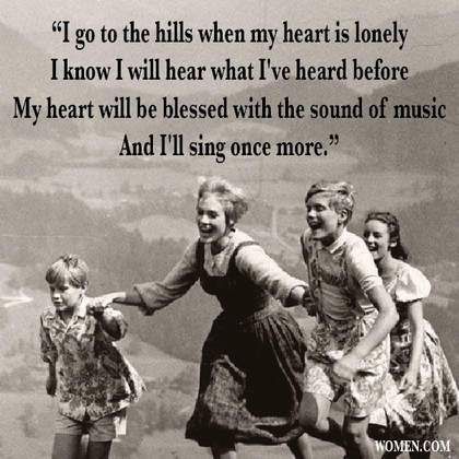 The Sound of Music 😍😘 The Sound Of Music Quotes, Sound Of Music Quotes, Georg Von Trapp, Music Lyrics Quotes, Sound Of Music Tour, Sound Of Music Movie, Musical Quotes, Music Trivia, Breaking Benjamin