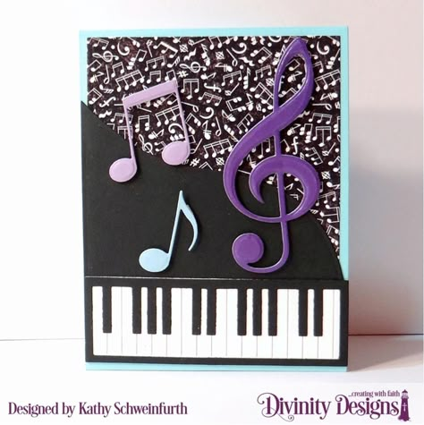 Free Paper Printables, Music Doodle, Musical Cards, File Decoration Ideas, Music Themed Parties, Birthday Wishes Flowers, Birthday Ideas For Her, Card Layouts, Winter Coffee