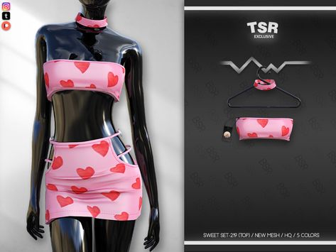 The Sims Resource - SWEET SET-219 (TOP) BD693 Fur Outfit, Pelo Sims, Free Sims 4, Sims 4 Cc Makeup, Sims 4 Dresses, Sims4 Clothes, Shimmer Dress, Sims 4 Collections, Sims 4 Mods Clothes