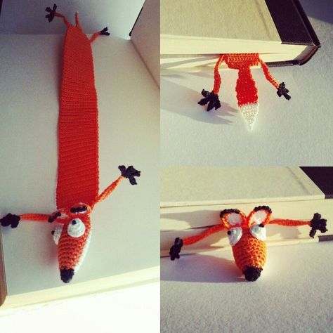 Hooked on Literature: Handcrafted Crochet Bookmark Patterns for Classic Reads Rat Bookmark, Crochet Rat, Fox Bookmark, Whimsical Crochet, Crochet Bookmark Pattern, Crochet Bookmark, Crochet Quilt, Crochet Bookmarks, Photo Charms